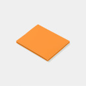 Veiligheid Oranje Stevige Kleur Post-it® Notes (Schuin)