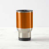 Veiligheid Oranje Stevige Kleur Reisbeker (Center)