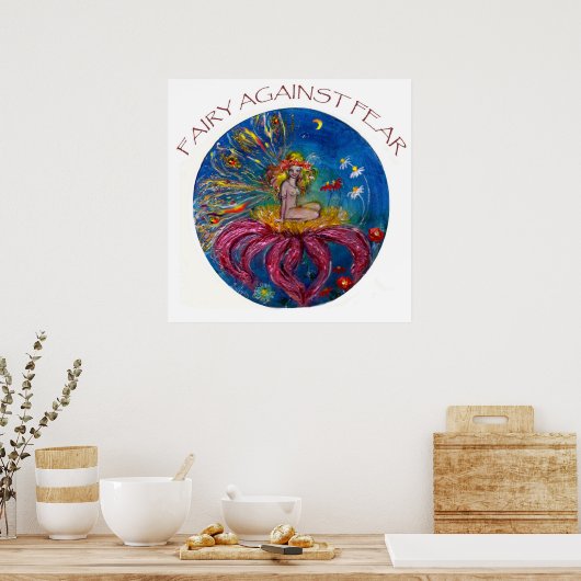 VEILIGHEID TEGEN VREEMDE SCHERM POSTER (Keuken)