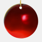 VEILIGHEID VAN DE STROMEN LEVEND Rood Ruby Keramisch Ornament (Achterkant)