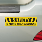 Veiligheidsbericht Bumpersticker (Op auto)