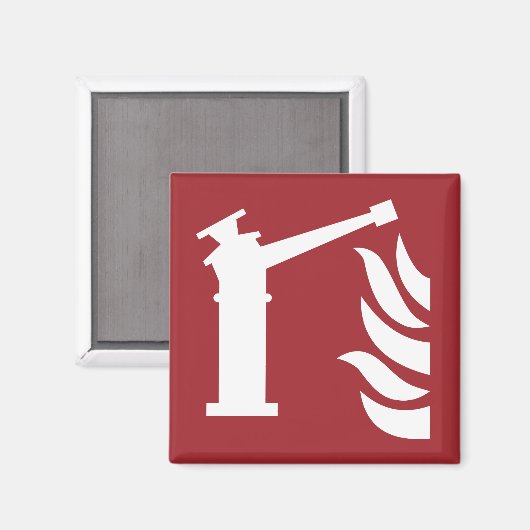 veiligheidsbord voor brandmelders magneet (Voorkant / Achterkant)