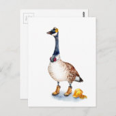 Veiligheidsgans Briefkaart (Voorkant / Achterkant)