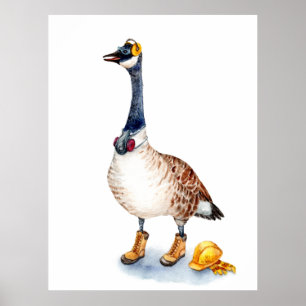 Veiligheidsgans Poster