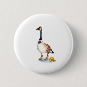 Veiligheidsgans Ronde Button 5,7 Cm
