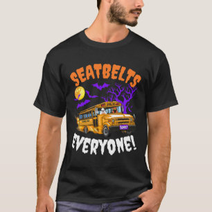 Veiligheidsgordels Iedereen Magic School Buschauff T-shirt