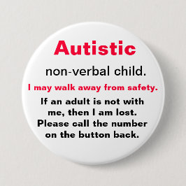 Veiligheidsknop Ronde Button 7,6 Cm