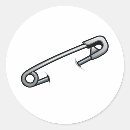 Veiligheidspin solidariteit sticker (Voorkant)