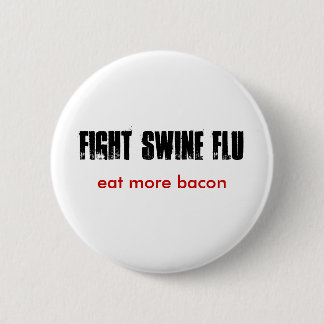 VEILIGHEIDSSCHAKELAAR FLU, eet meer spek Ronde Button 5,7 Cm
