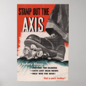 Veiligheidsschoenen Poster (Voorkant)