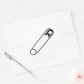 Veiligheidsspeld Sticker Groot (Envelop)