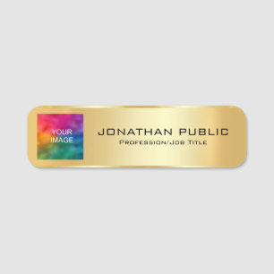 Veiligheidsspeld van de werknemer of magnetisch uw naamplaatje