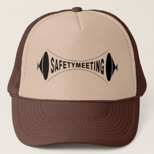 Veiligheidsvergadering Logo Trucker Hat Pet