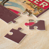 Veilingmeester  Sigarenlabel Veiling Legpuzzel (Zijkant)