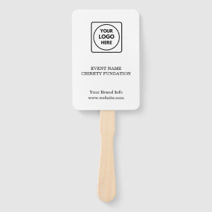 Veilingpaddle voor liefdadigheid Evenementontwer Handwaaier