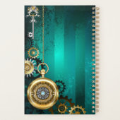 Veille bijoux Steampunk sur un Arrière - plan vert (Dos)