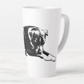 Veille tranquille Chien Mug (Angle droit)