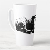 Veille tranquille Chien Mug (Angle gauche)
