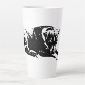 Veille tranquille Chien Mug (Devant)