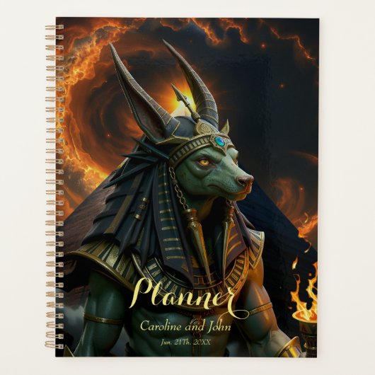 Veilleur de l'Au-delà – Anubis. (Devant)