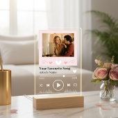 Veilleuse LED Romantique Code de Chanson Personnal