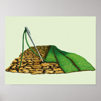 Veine de Vie - Affiche d'Art de Nature Suréaliste