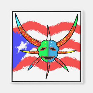 vejigante mask magneet