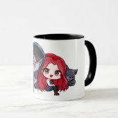 Vekele et Sarah Chibi Mug (Devant droit)