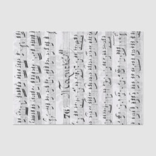 vel Muziek Collage Tissuepapier