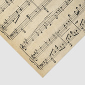  vel muziek tissuepapier (Detail)