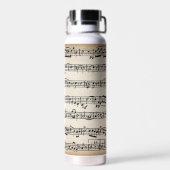  vel muziek waterfles (Achterkant)