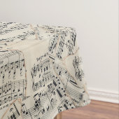  vel muziekpapier Collage Tafelkleed (Voorbeeld)