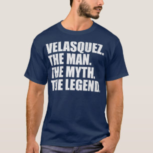 Velasquez Velasquez Achternaam Velasquez T-shirt