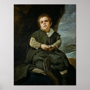 Velázquez - De Jester Francisco Lezano Poster