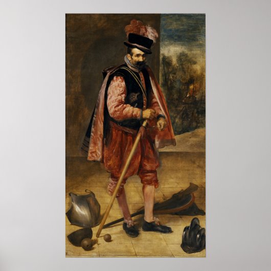Velázquez - de jester noemde "Juan of Austria" Poster (Voorkant)