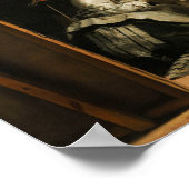 Velázquez - De meisjes 1656 Poster (Hoek)