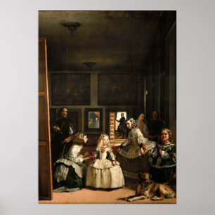 VELAZQUEZ - Las Meninas 1656 Poster
