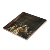 VELAZQUEZ - Las Meninas 1656 Tegeltje (Zijkant)