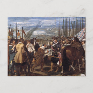 Velazquez-Surrenderof Breda Briefkaart