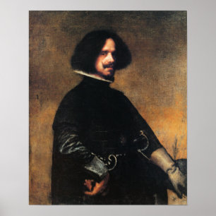 Velázquez - Zelfportret 1645 Poster
