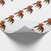 Velcro Kerstmis Vizsla Cadeaupapier (Hoek)