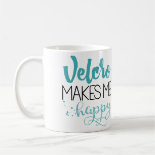 Velcro maakt me een gelukkige Mok