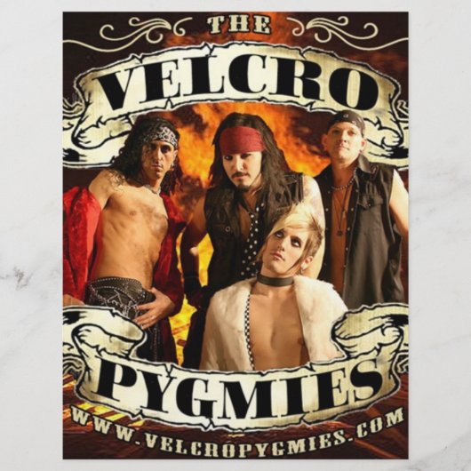 Velcro Pygmies Flyer (Voorkant)