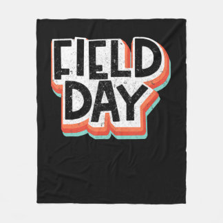  veld 2022 Retro Fijne laatste dag van Sch Fleece Deken