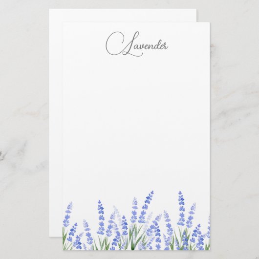 Veld 2 briefpapier (Voorkant / Achterkant)