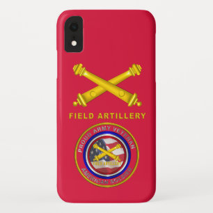 Veld Artillerie Kleuren - Veteraan iPhone XR Hoesje