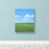 Veld Canvas Afdruk (Insitu (Houten vloer))