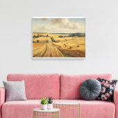 Veld Canvas Afdruk (Insitu (Woonkamer))