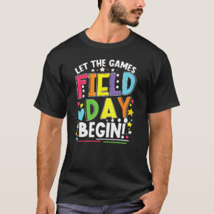 Veld Dag 2023 Laat De Spelen Beginnen Kinderen Jon T-shirt