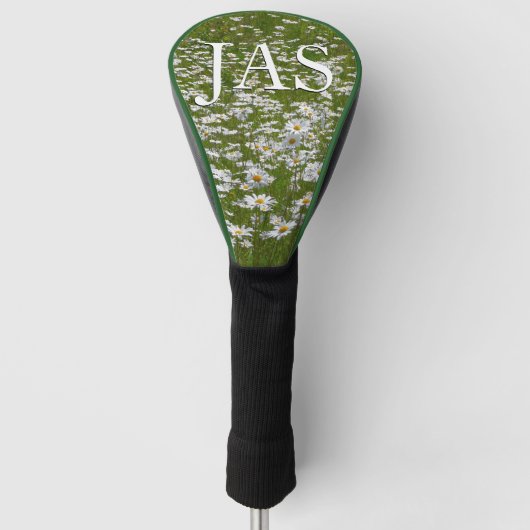 Veld Daisies Alaskan Wildflower Golfheadcover (Voorkant)